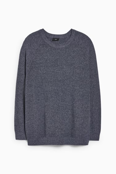 Hommes - Pullover - mélange gris foncé