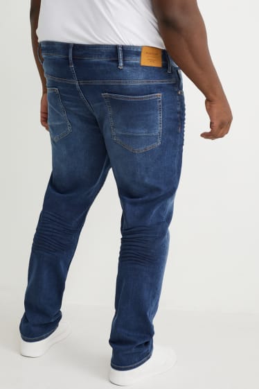 Men - Slim jeans - Flex jog denim - LYCRA® - denim-dark blue