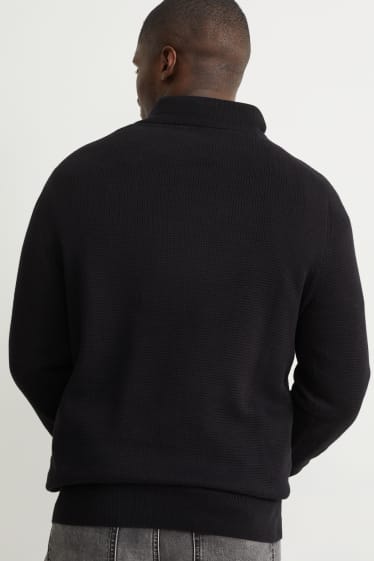 Hommes - Pullover - noir