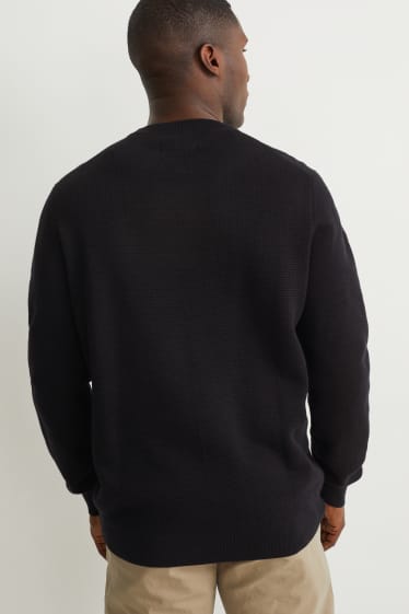 Hommes - Pullover - noir