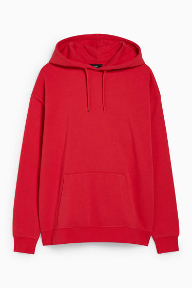 Herren - Hoodie - rot