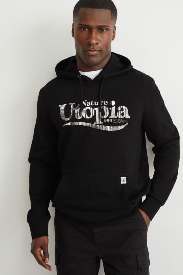 Men - Hoodie - black