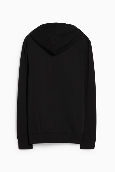 Hombre - Sudadera con capucha - negro