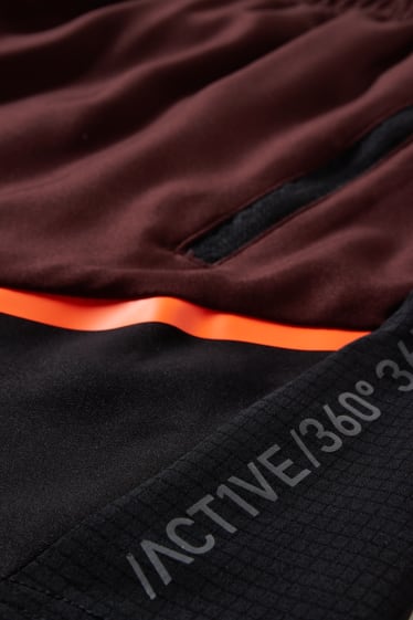 Hommes - Short de sport - marron foncé
