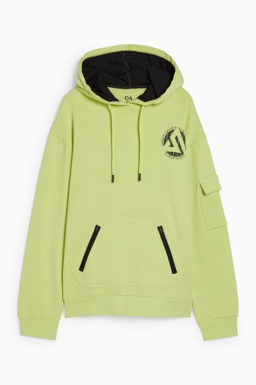 Herren - Hoodie - hellgrün