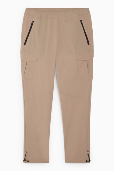 Uomo - Pantaloni tecnici - 4 Way Stretch - tortora