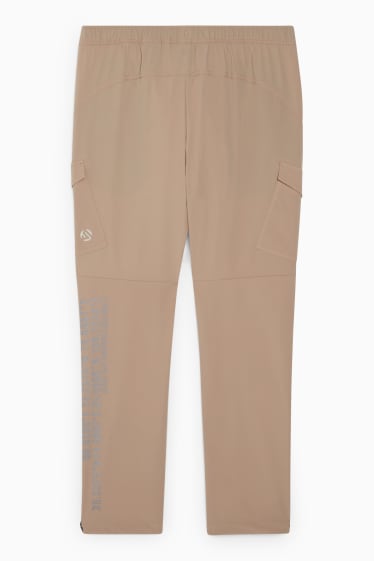 Hommes - Pantalon de sport - 4 Way Stretch - taupe