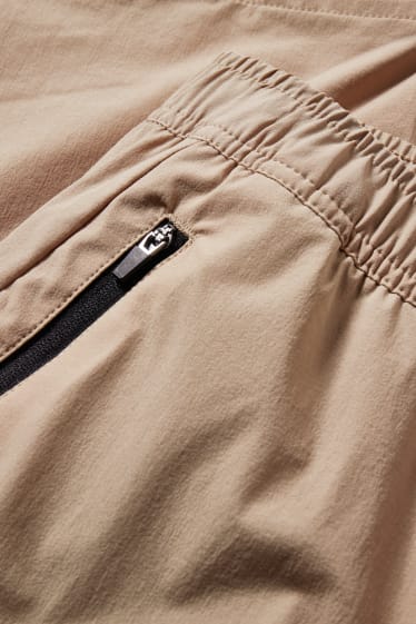 Uomo - Pantaloni tecnici - 4 Way Stretch - tortora