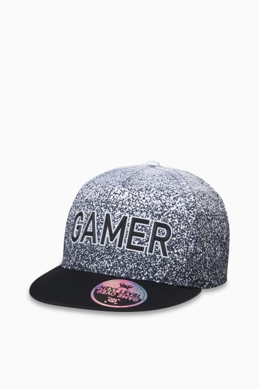 Kinderen: jongens - Baseballpet - zwart