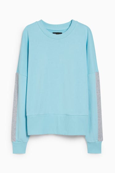 Women - Active sweatshirt - light turquoise