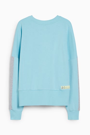 Women - Active sweatshirt - light turquoise