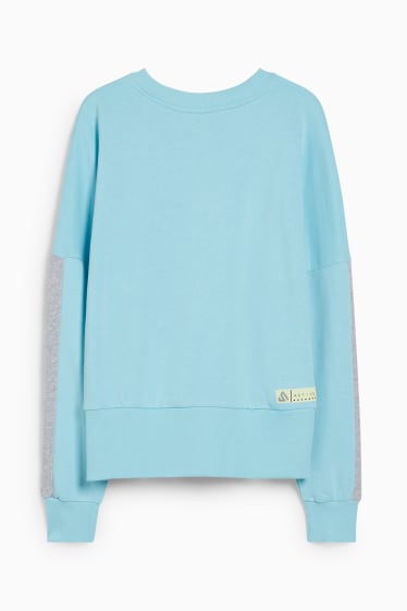 Damen - Funktions-Sweatshirt - helltürkis