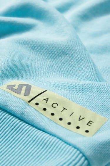 Women - Active sweatshirt - light turquoise