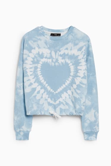 Kinder Mädchen - Sweatshirt - hellblau