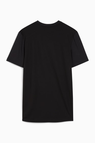 Herren - Funktions-Shirt  - schwarz / weiß