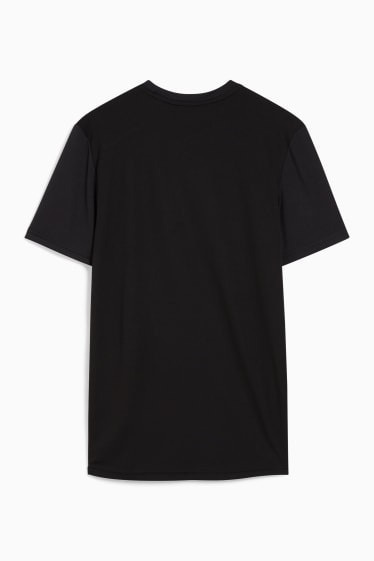Heren - Sportshirt - zwart / wit