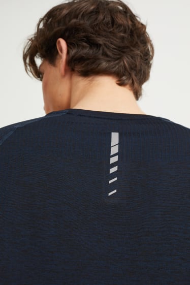 Heren - Sportshirt - donkerblauw