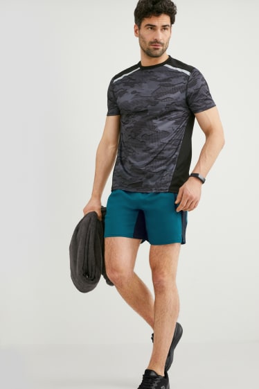 Hommes - Short fonctionnel - turquoise / noir