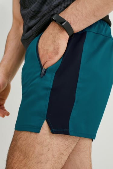 Uomo - Shorts tecnici  - turchese / nero