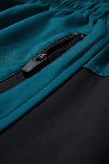 Hommes - Short fonctionnel - turquoise / noir