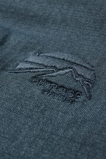 Uomo - Giacca tecnica - verde scuro / grigio