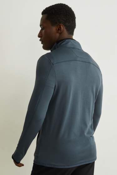 Uomo - Giacca tecnica - verde scuro / grigio