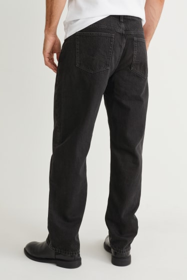 Heren - Relaxed jeans - jeansdonkergrijs