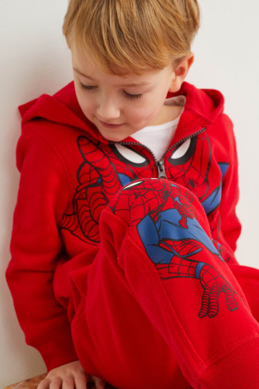 Enfants - Spider-Man - pantalon de jogging - rouge