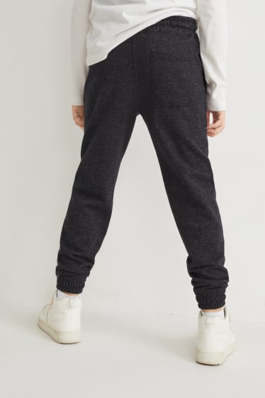 Enfants garçons - Lot de 2 - pantalon de jogging - noir