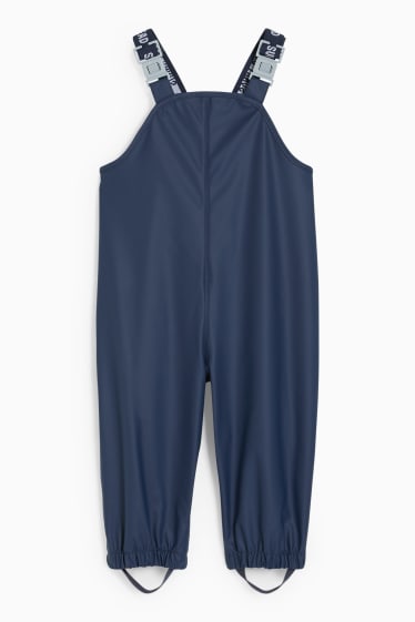 Bébés garçons - Pantalon de pluie pour bébé - bleu foncé