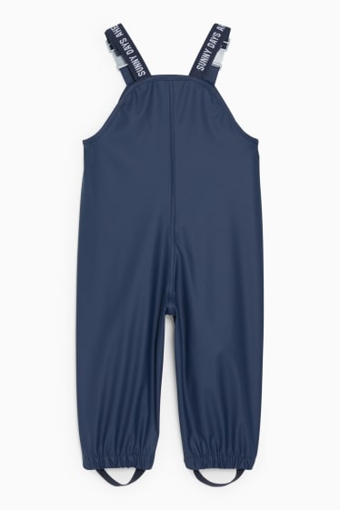 Bébés garçons - Pantalon de pluie pour bébé - bleu foncé