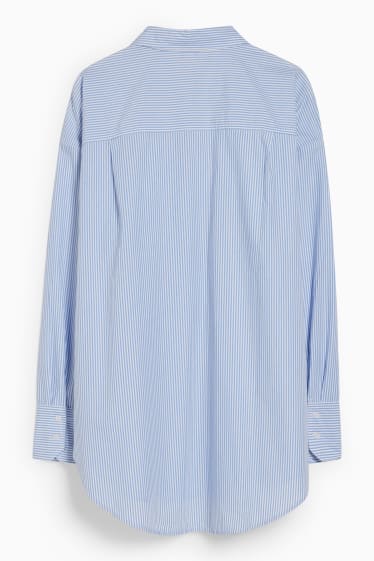 Dona - Brusa - ratlles - blau/blanc