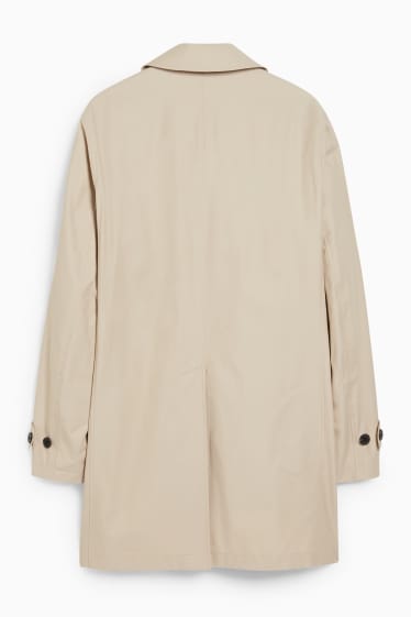 Uomo - Trench - con nylon riciclato - beige