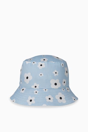 Ragazzi e giovani - CLOCKHOUSE - cappello double-face - azzurro