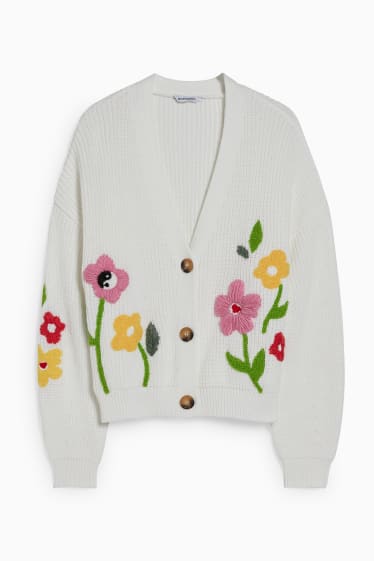 Donna - CLOCKHOUSE - cardigan - bianco