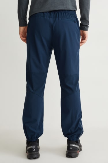 Uomo - Pantaloni tecnici - 4 Way Stretch - blu scuro