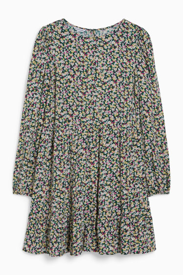 Dona - CLOCKHOUSE - vestit - flors - multicolor