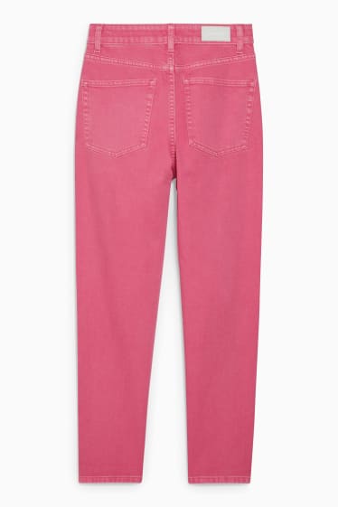 Damen - CLOCKHOUSE - Mom Jeans - High Waist - pink