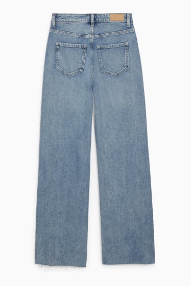 Damen - CLOCKHOUSE - Loose Fit Jeans - High Waist - jeansblau