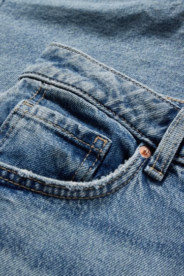 Femei - CLOCKHOUSE - loose fit jeans - talie înaltă - denim-albastru
