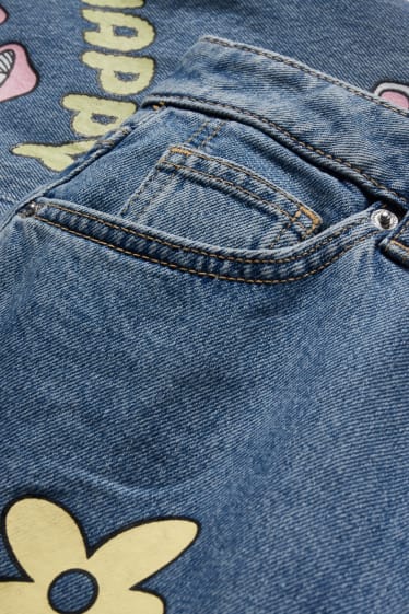 Kobiety - CLOCKHOUSE - mom jeans - wysoki stan - dżins-jasnoniebieski