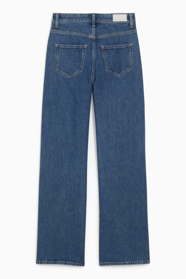 Femei - CLOCKHOUSE - loose fit jeans - talie înaltă - denim-albastru