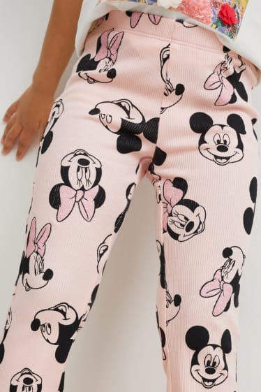 Dzieci - Disney - legginsy - jasnoróżowy