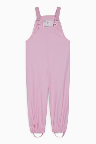 Nen/a - Pantalons per a pluja - impermeables - rosa
