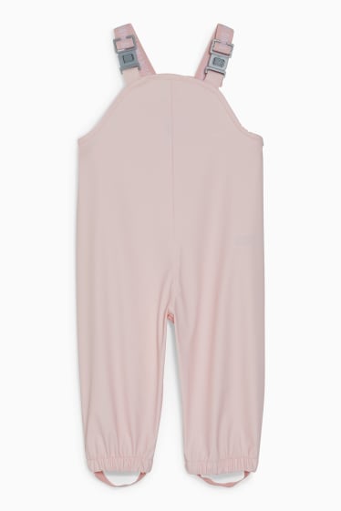 Neonati - Pantaloni impermeabili per neonati - rosa