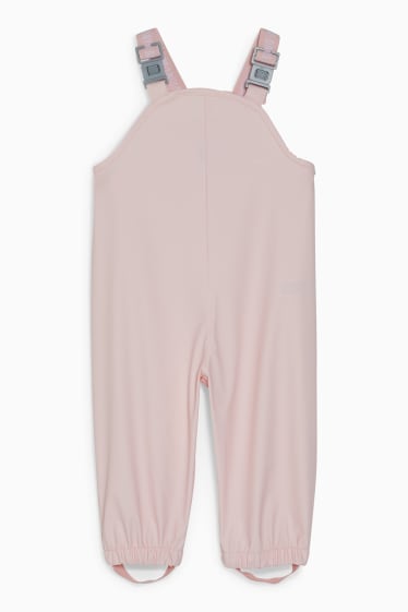 Babies - Baby waterproof trousers - rose