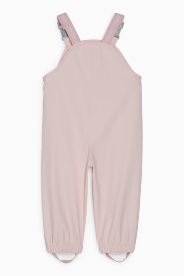 Neonati - Pantaloni impermeabili per neonati - rosa