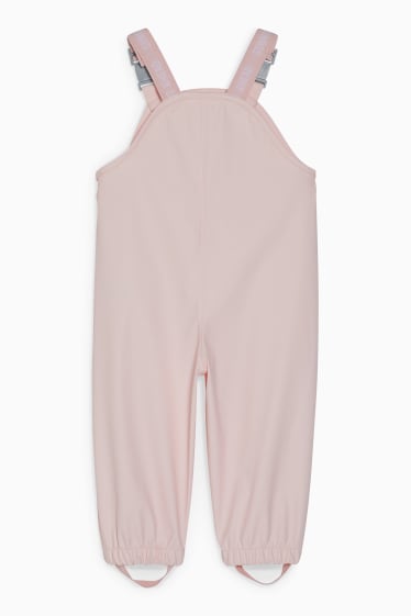 Babies - Baby waterproof trousers - rose