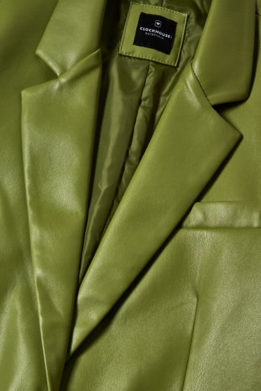 Femmes - CLOCKHOUSE - blazer - synthétique - vert