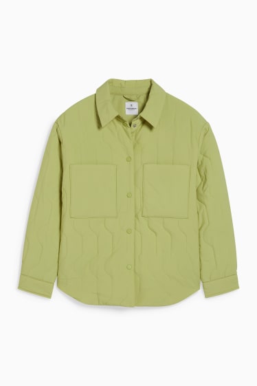 Ragazzi e giovani - CLOCKHOUSE - giacca trapuntata - verde chiaro
